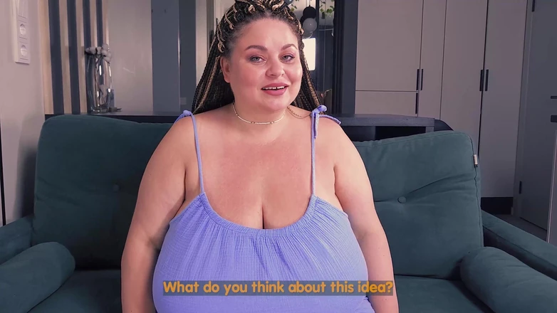 Anna Katz: My Very Busty BBW Stepmom Anna Katz Explains to Me...