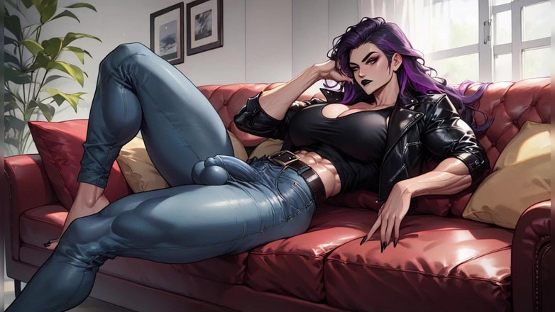 EWFA: बड़ा लंड किन्नर गांड चुदाई