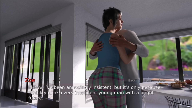 Johannes Gaming: Secret summer #3 took a peek while Zoe was getting dressed.