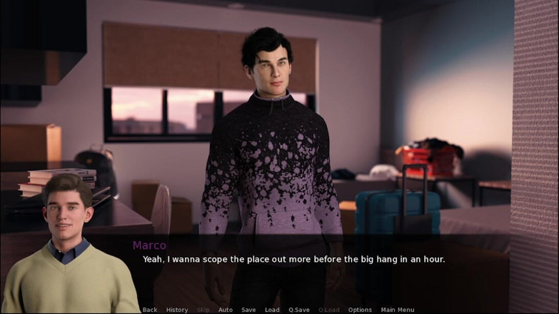 Gay Amaran: 新入生体育ゲームプレイパート9