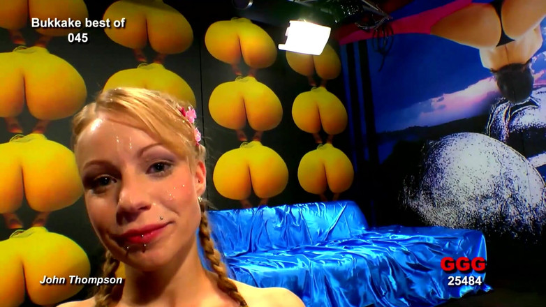 Gang Bang Germany: Ggg john thompson - cewek-cewek sange lagi asik nyepong, ngocok kontol...