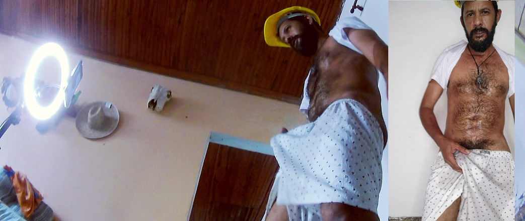 Stink HairyMale: Смачиваю мое волосатое тело