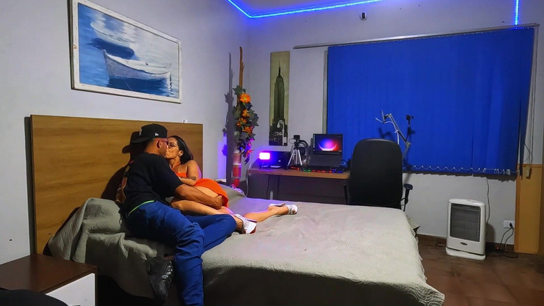 NatzinhaMorena: 晚餐休息：她想在甜点前坐在我的鸡巴上