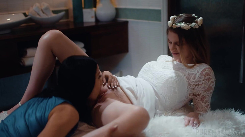 Pure Taboo: Pure Taboo 新娘bunny colby的压抑女同欲望被继妹alex Coal摧残