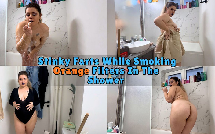 Your fantasy studio: Awek montel mandi kentut busuk sambil merokok Penapis Oren