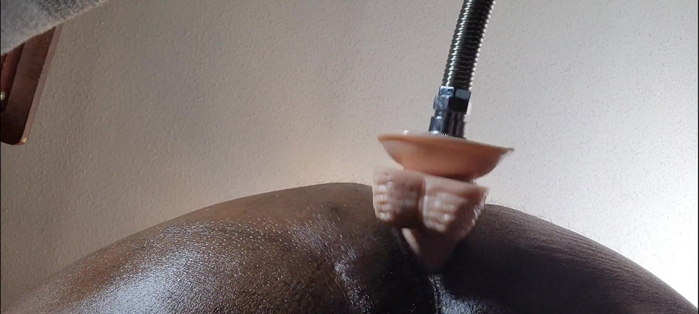 Truestarr: Sex Machine Fucks Me. Huge Dildo