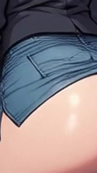 Waifu Amateur Teen POV - Office Swimwear Tease & Close-up Boss Blowjob