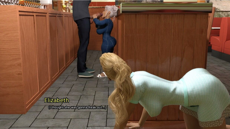 XXX Games Bunk: Grandma's House - Gameplay -roleplay - Employee Caught While Giving Blowjob to Her...