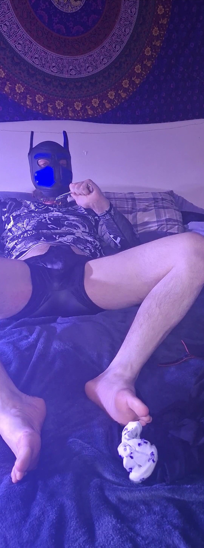 Robert48569: Leather Underwear Spanking Pet Play