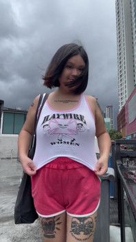 Braless BBW