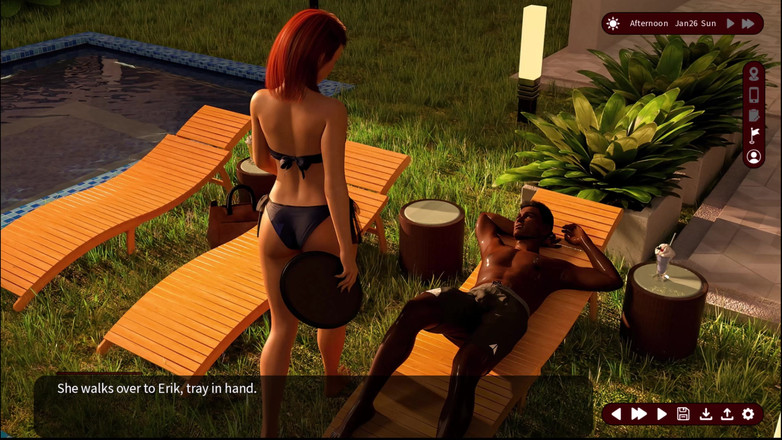 Johannes Gaming: Chuchotements de désir 20, Sarah découvre la relasion ouverte de Jessica