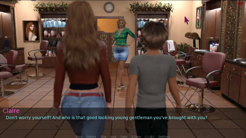 Visual Novels: A wife and stepmother part 35