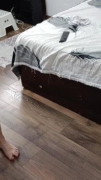 Sexy Wife Workout at Home Naked.
