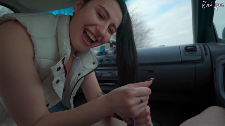 YSP Studio: Quickie Car Blowjob and Cum Swallow