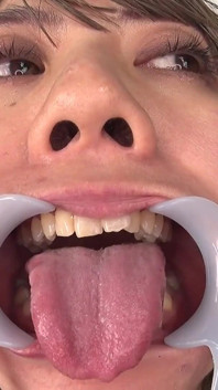 Amateur Girl Series. Real Amateur Rumi’s Tongue Observation and Saliva Fetishism