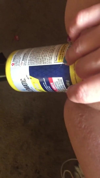 Fistingcumwhore: Filthy whore takes map gas in pussy