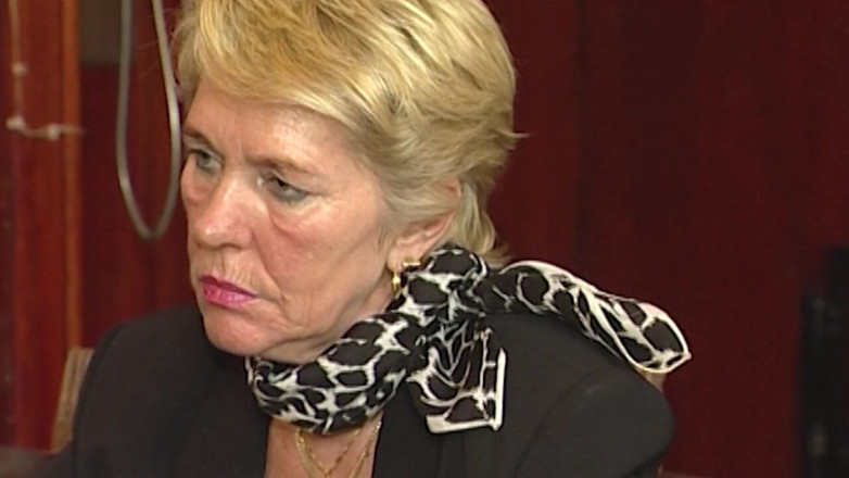 VintageXMovies: Mature Blonde Judge Deepthroats and Rides Thick Cock in Court