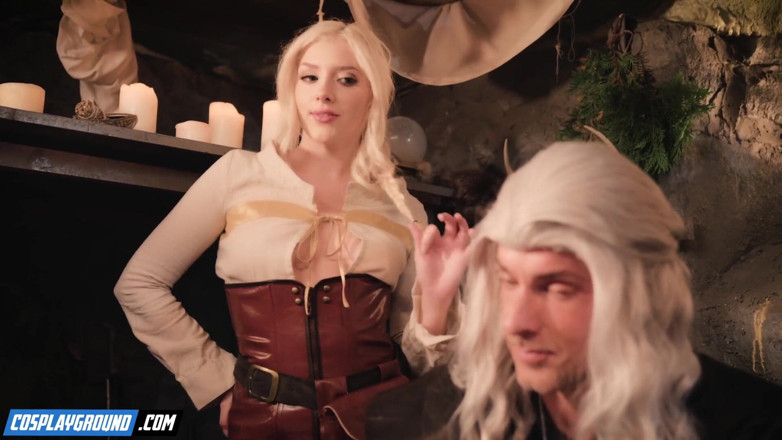 Cosplayground: Geralt Fucks Chloe Amour in the Ass and Cums in...