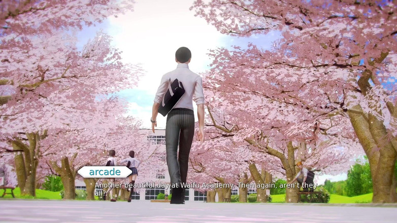 LewdArcade: Waifu academy - збірка порно Rechel [18+] порно гра з оголеними сценами