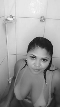 Camera Catches My Neighbor Masturbating in the Bathroom for Her Lover