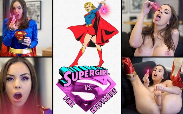 ImMeganLive: Supergirl vs kryptonite rosa - immeganlive