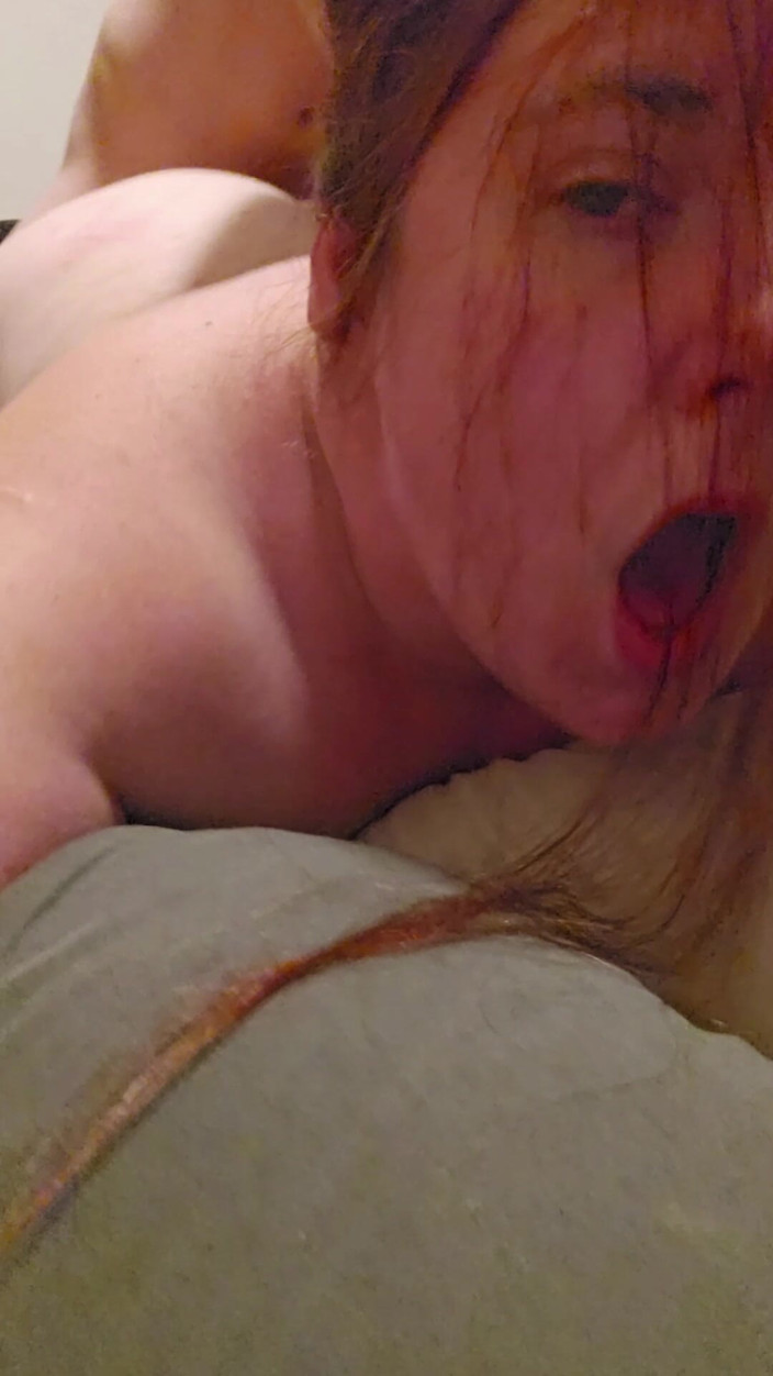 BettyBoomm: Pleasure Face Doggy POV While He Pulls My Hair