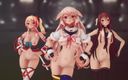 Mmd anime girls: Mmd R-18 Anime Girls Sexy Dancing Clip 284