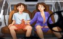 Cartoon Universal: Summertime saga part 25 - stepmom jerks me off in the car (Espanol...