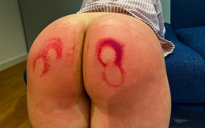 Bunny and the Wolf: बनी पिटाई Otk, tawse और लकड़ी के पैडल