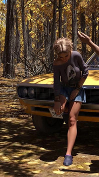 Erotica: the Sexy Blonde Slut in the Forest - Episode 5