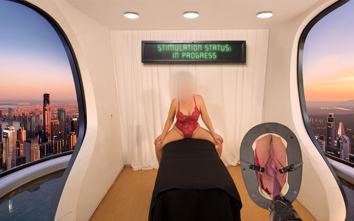 Masked-Fantasy: MILF on the Pleasure Table - Tied on Her Pussy to...