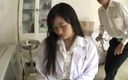 KK banana Movies: A Beautiful Doctor and Male Colleagues Have Passionate Sex in...