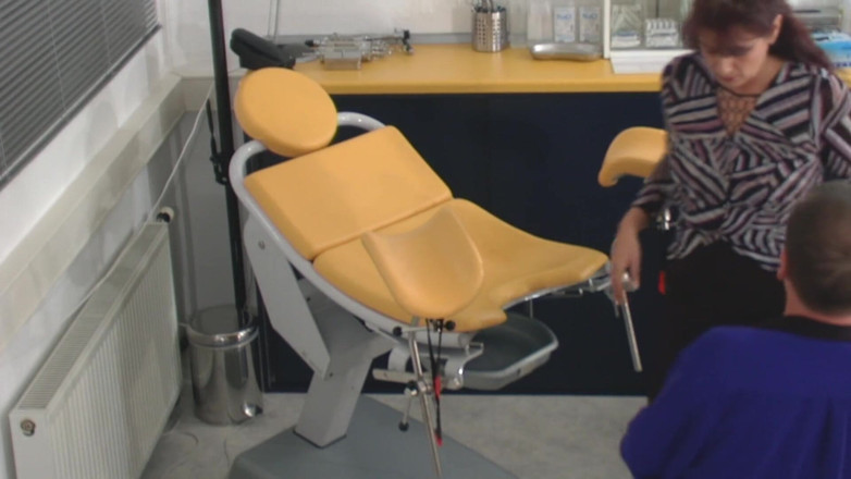Rubber & Clinic Studio - 1ATOYS: Wearing kinky pants meeting the doc