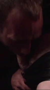 Sling Fuck with 2 Leather Men