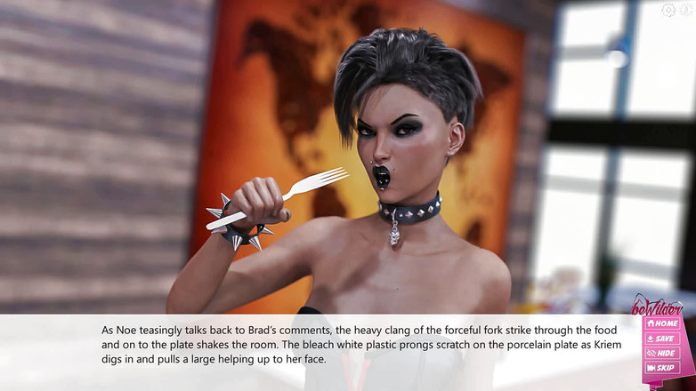 Dirty GamesXxX: Kelahiran semula Toscana Noemi: awek-awek di restoran ep 16