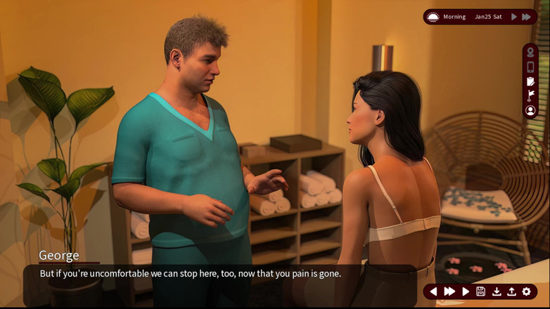 Johannes Gaming: Sussurri di desiderio 19 Sarah è andata a fare un massaggio