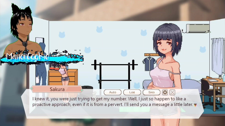 Manor Cookie: Penghantaran Panas - Penghantaran Pakej Dan Bertemu Sakura Yang Suka Bersenam...