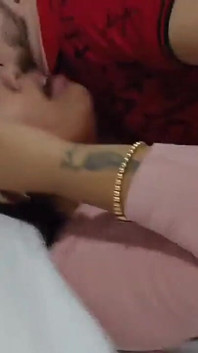 18 year old brunette big saggy tits from New York United States fucking her stepbrother's big dick fuck