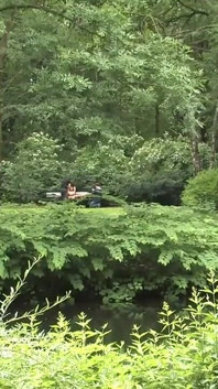 Flexible Redhead Is Bound and Stripped Naked at Outdoors