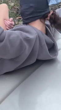 School Driving Student in Public