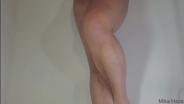 Mika Haze: Hairy calf worship