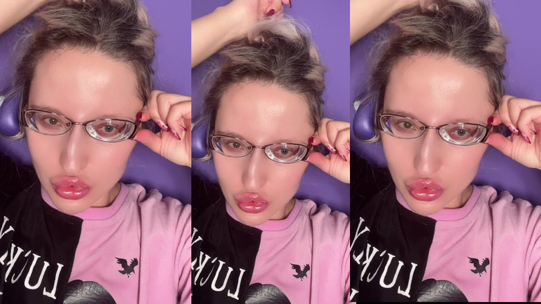 FinDom Goaldigger: Pompuje wtyczkę Pout Bimbo transformacji dla wargi obsesji klip autorstwa...