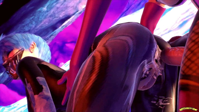 Gameslooper Sex Futanation: Sexe en violet (partie 3) remasterisé - animation futa