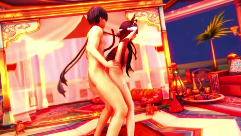NSFWOtaku: Wuthering Waves - Chisa’s Horny Hardcore Ntr Sex - Naughty 3D Hentai Animation
