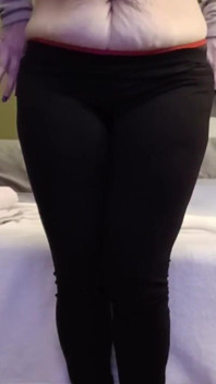 Showing off a different pair of panties every single day.