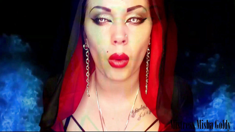 Goddess Misha Goldy: Futai cu mintea fascinantă: îmi vei supune, îmi vei spune numele și vei...