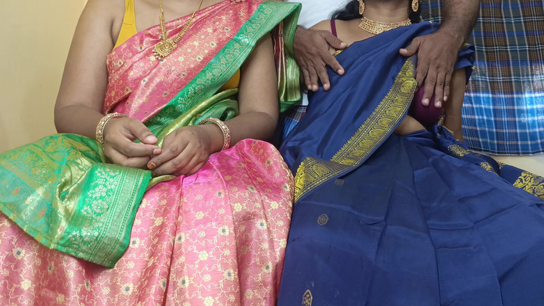 Palani69: Vdané sestry si užívají trojku žhavého sexu