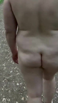 Walking Naked on the Hiking Trail