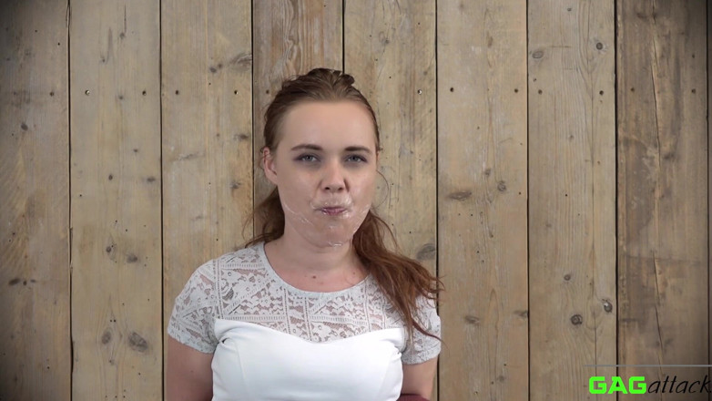 Gag Attack: Roxy - tegaderm tape gagged