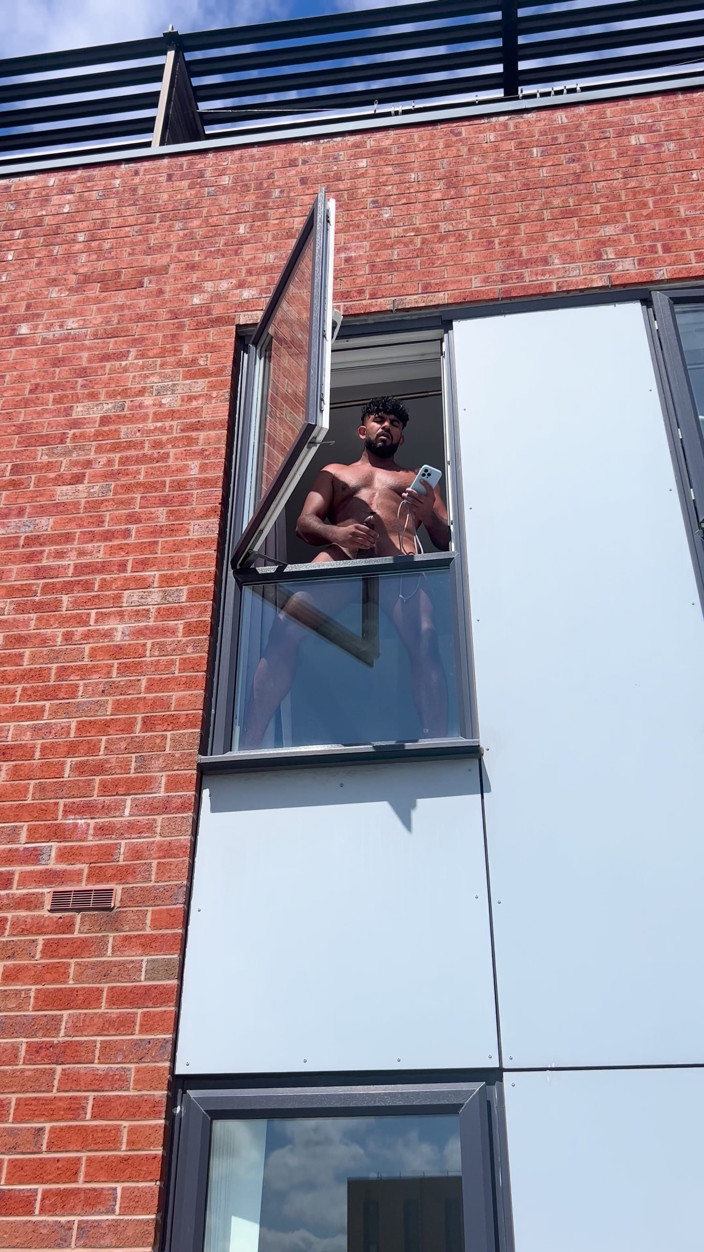 Jafar: Arab Stepdaddy Wanting in Street and Cuming in Window and...